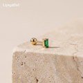 Upspithri™ Emerald Prism Mini Stud Piercing