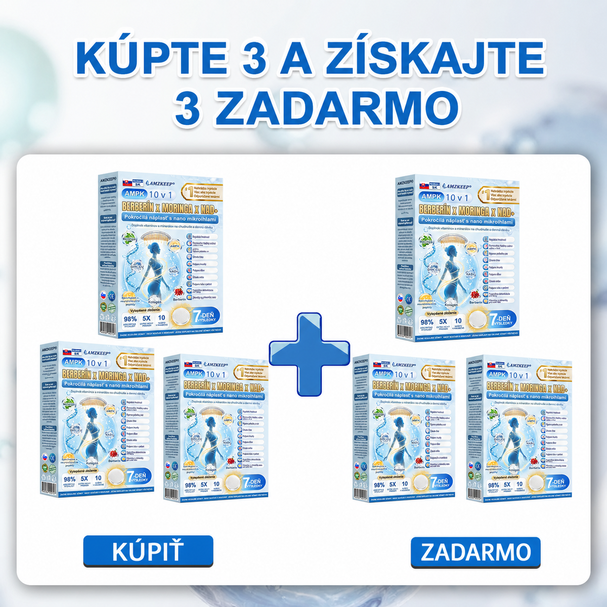 🎁 Zostáva už len 5 krabíc! Ponúkame ich s dodatočnou 50% zľavou! Získajte zdravé telo. Ak nezačnete teraz, vaša ďalšia šanca príde budúci rok.