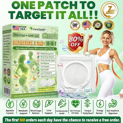 🇺🇸𝐂𝐚𝐫𝐞𝐔𝐩𝐥𝐢𝐟𝐭® 𝑴𝒆𝒕𝒂𝒃𝒐𝒍𝒊𝒄 𝑵𝒂𝒏𝒐 𝑴𝒊𝒄𝒓𝒐𝒏𝒆𝒆𝒅𝒍𝒆 𝑷𝒂𝒕𝒄𝒉(🔥 𝟏 𝐏𝐚𝐭𝐜𝐡 𝐃𝐚𝐢𝐥𝐲 • 𝐕𝐢𝐬𝐢𝐛𝐥𝐞 𝐢𝐧 𝟕 𝐃𝐚𝐲𝐬）𝘽𝙚𝙧𝙗𝙚𝙧𝙞𝙣𝙚 + 𝙈𝙤𝙧𝙞𝙣𝙜𝙖 𝙁𝙤𝙧𝙢𝙪𝙡𝙖 ✅ 𝐅𝐨𝐫 𝐨𝐛𝐞𝐬𝐢𝐭𝐲, 𝗟𝗼𝗼𝘀𝗲 𝘀𝗸𝗶𝗻,𝐝𝐢𝐚𝐛𝐞𝐭𝐞𝐬, 𝐬𝐥𝐞𝐞𝐩 𝐚𝐩𝐧𝐞𝐚, 𝐣𝐨𝐢𝐧𝐭 𝐢𝐬𝐬𝐮𝐞𝐬, 𝐚𝐧𝐝 𝐦𝐨𝐫𝐞