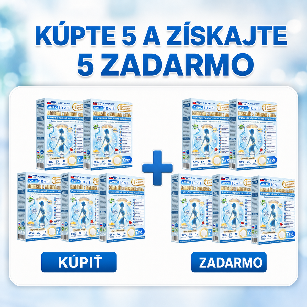 🎁 Zostáva už len 5 krabíc! Ponúkame ich s dodatočnou 50% zľavou! Získajte zdravé telo. Ak nezačnete teraz, vaša ďalšia šanca príde budúci rok.