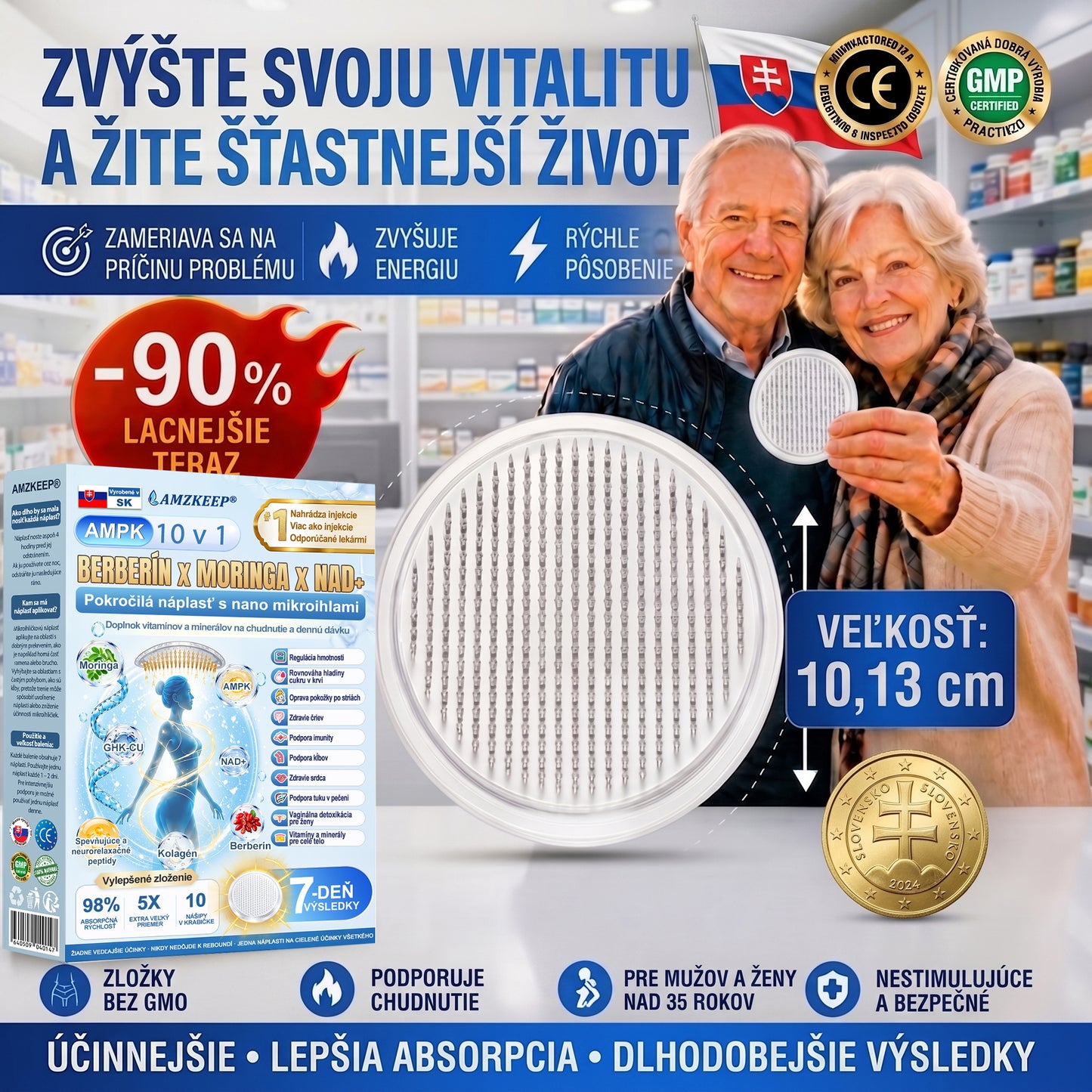 🎁 Zostáva už len 5 krabíc! Ponúkame ich s dodatočnou 50% zľavou! Získajte zdravé telo. Ak nezačnete teraz, vaša ďalšia šanca príde budúci rok.