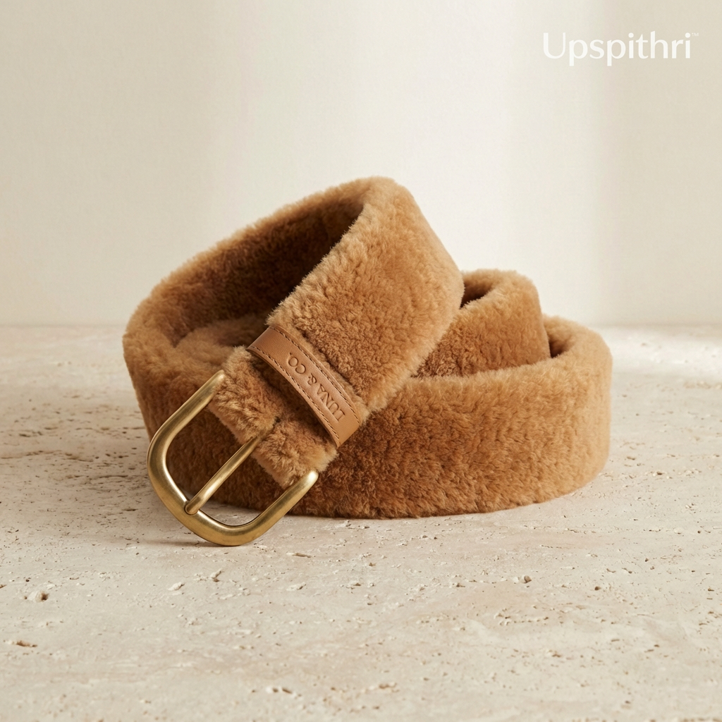 Upspithri™ WinterSoft Plush Statement Belt