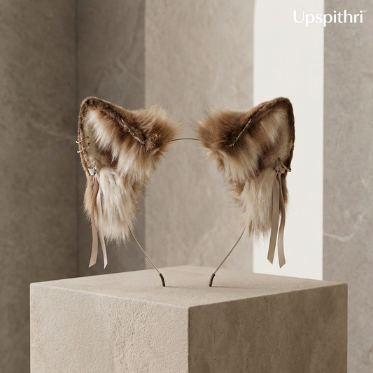 CareUplift™ WildSpirit Faux Fur Fox Ear Headband