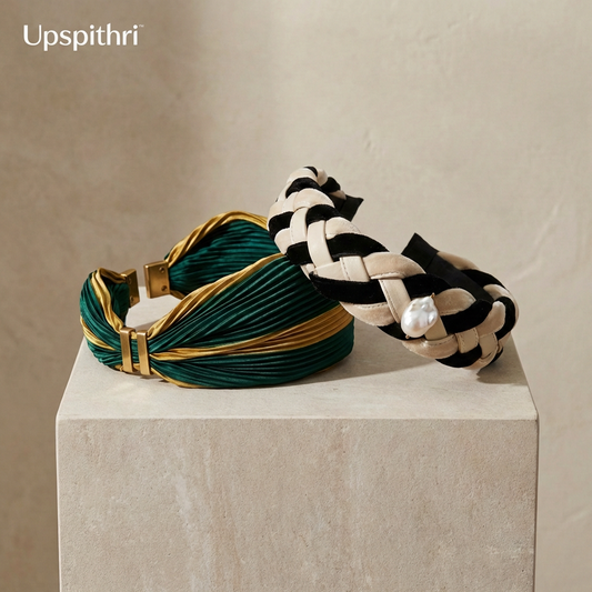 CareUplift™ Veloura Braided Pearl Headband Collection