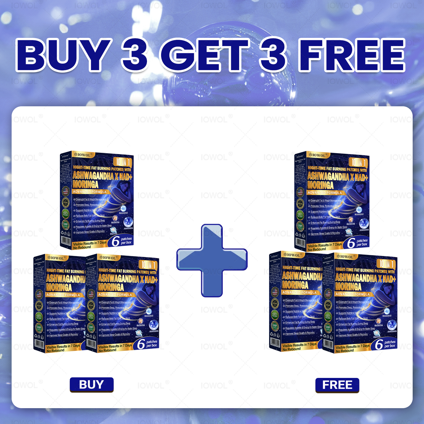 🌟 Want faster results? Add this 80% OFF to accelerate your progress. IOWOL ® NIGHT-TIME FAT BURNING PATCHES! ZERO PILLS & ZERO WASTE & ZERO STRUGGLE & 100% RESULTS.