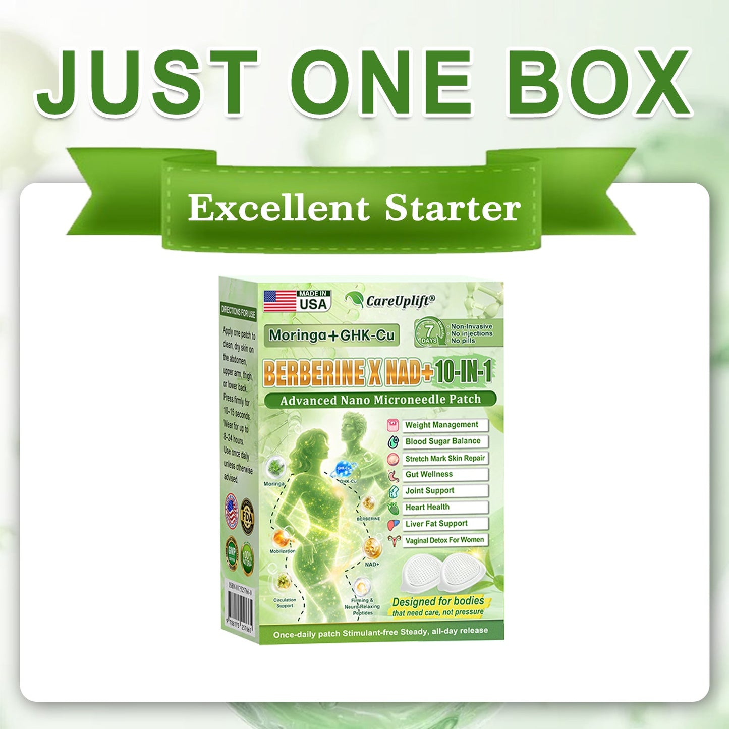 🇺🇸𝐂𝐚𝐫𝐞𝐔𝐩𝐥𝐢𝐟𝐭® 𝑴𝒆𝒕𝒂𝒃𝒐𝒍𝒊𝒄 𝑵𝒂𝒏𝒐 𝑴𝒊𝒄𝒓𝒐𝒏𝒆𝒆𝒅𝒍𝒆 𝑷𝒂𝒕𝒄𝒉(🔥 𝟏 𝐏𝐚𝐭𝐜𝐡 𝐃𝐚𝐢𝐥𝐲 • 𝐕𝐢𝐬𝐢𝐛𝐥𝐞 𝐢𝐧 𝟕 𝐃𝐚𝐲𝐬）𝘽𝙚𝙧𝙗𝙚𝙧𝙞𝙣𝙚 + 𝙈𝙤𝙧𝙞𝙣𝙜𝙖 𝙁𝙤𝙧𝙢𝙪𝙡𝙖 ✅ 𝐅𝐨𝐫 𝐨𝐛𝐞𝐬𝐢𝐭𝐲, 𝗟𝗼𝗼𝘀𝗲 𝘀𝗸𝗶𝗻,𝐝𝐢𝐚𝐛𝐞𝐭𝐞𝐬, 𝐬𝐥𝐞𝐞𝐩 𝐚𝐩𝐧𝐞𝐚, 𝐣𝐨𝐢𝐧𝐭 𝐢𝐬𝐬𝐮𝐞𝐬, 𝐚𝐧𝐝 𝐦𝐨𝐫𝐞